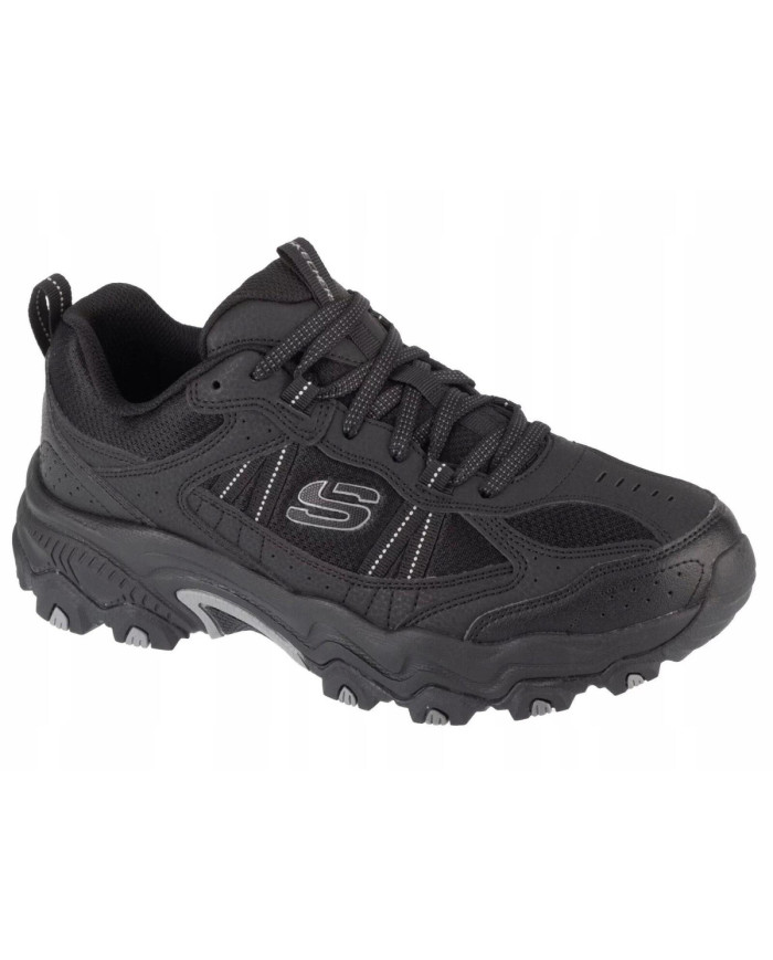 Buty męskie Skechers STAMINA AT UPPPER STITCH 237527BBK Czarne - Sklep online Mastersport
