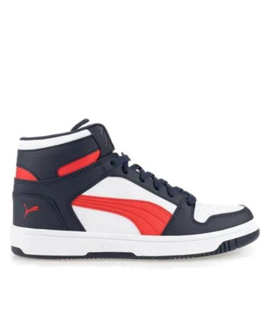 Buty męskie Puma REBOUND LAY UP SL 36957329 Białe - Sklep online Mastersport