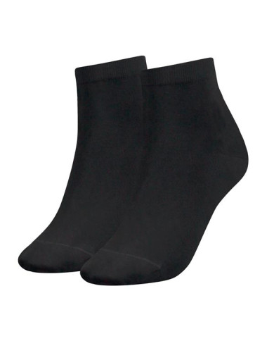 Skarpetki damskie Tommy Hilfiger TH WOMEN CASUAL SHORT SOCK 2P 373001001200 Czarne - Sklep online Mastersport