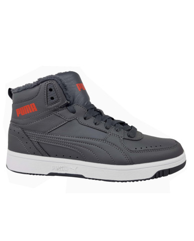 Buty dziecięce Puma REBOUND JOY FUR JR 37547706 Szare - Sklep online Mastersport