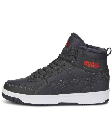 Buty dziecięce Puma REBOUND JOY FUR JR 37547706 Szare - Sklep online Mastersport