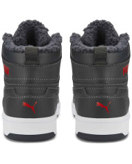 Buty dziecięce Puma REBOUND JOY FUR JR 37547706 Szare - Sklep online Mastersport