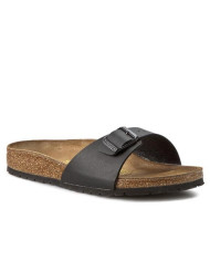 Klapki damskie Birkenstock MADRID BF NARROW 0040793 Czarne - Sklep online Mastersport