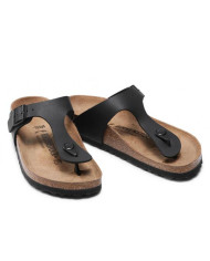 Klapki damskie Birkenstock GIZEH BF NARROW 0043693 Czarne - Sklep online Mastersport