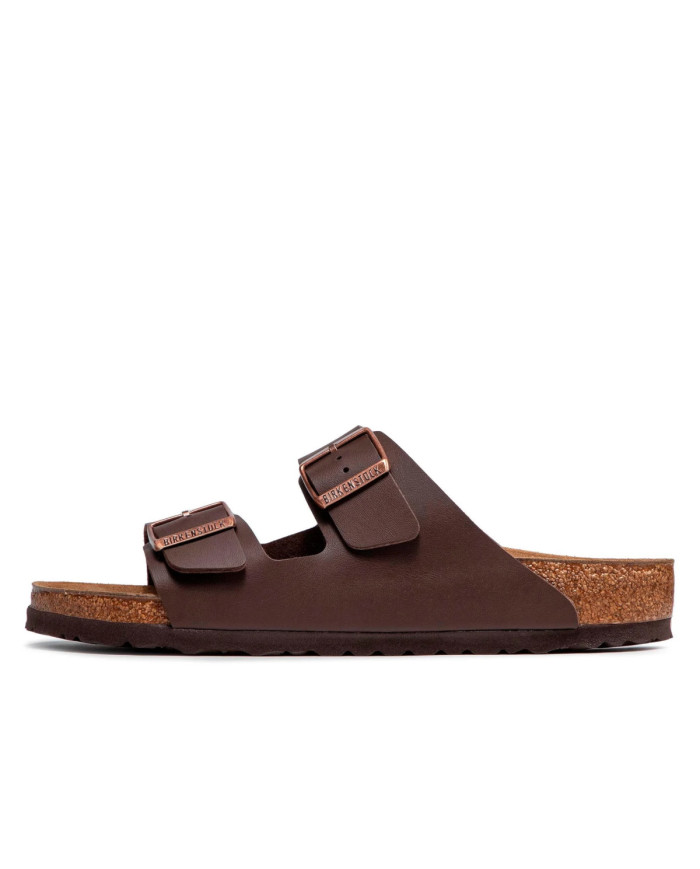 Klapki męskie Birkenstock ARIZONA BF REGULAR 0051701 Brązowe - Sklep online Mastersport
