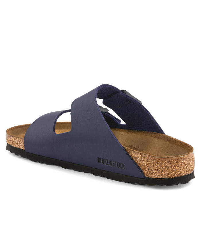 Klapki damskie Birkenstock ARIZONA BF NARROW 0051753 Niebieskie - Sklep online Mastersport