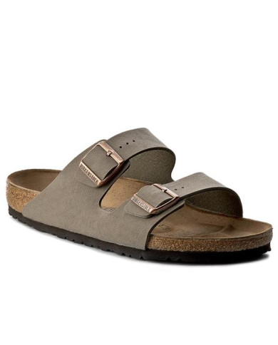 Klapki męskie Birkenstock ARIZONA BFBC REGULAR 0151211 Beżowe - Sklep online Mastersport