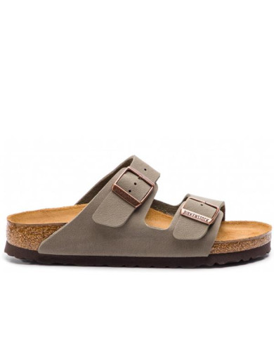 Klapki damskie Birkenstock ARIZONA BFBC NARROW 0151213 Szare - Sklep online Mastersport