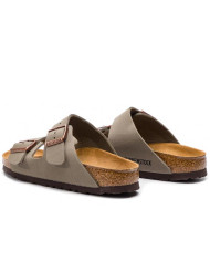 Klapki damskie Birkenstock ARIZONA BFBC NARROW 0151213 Szare - Sklep online Mastersport