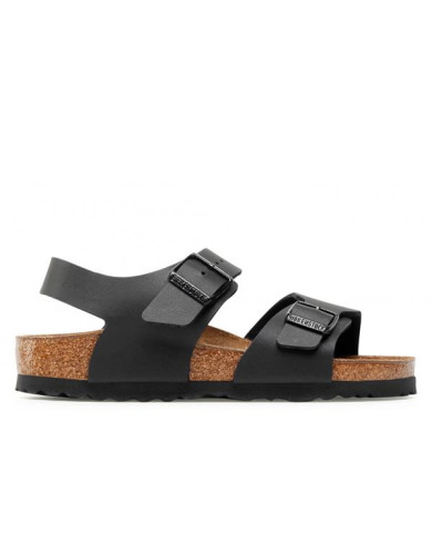 Klapki damskie Birkenstock NEW YORK KIDS BF NARROW 0187603 Czarne - Sklep online Mastersport