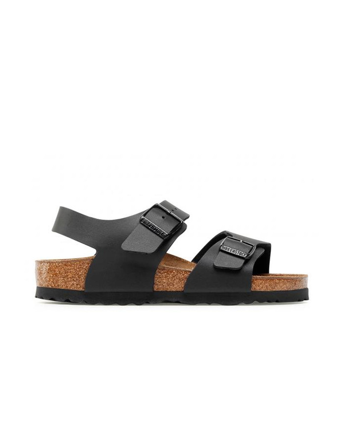 Klapki damskie Birkenstock NEW YORK KIDS BF NARROW 0187603 Czarne - Sklep online Mastersport