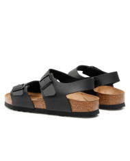 Klapki damskie Birkenstock NEW YORK KIDS BF NARROW 0187603 Czarne - Sklep online Mastersport