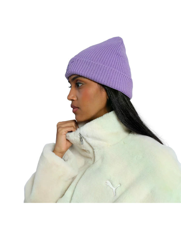 Czapka Puma CLASSICS MID FIT BEANIE 02567704 Fioletowa - Sklep online Mastersport