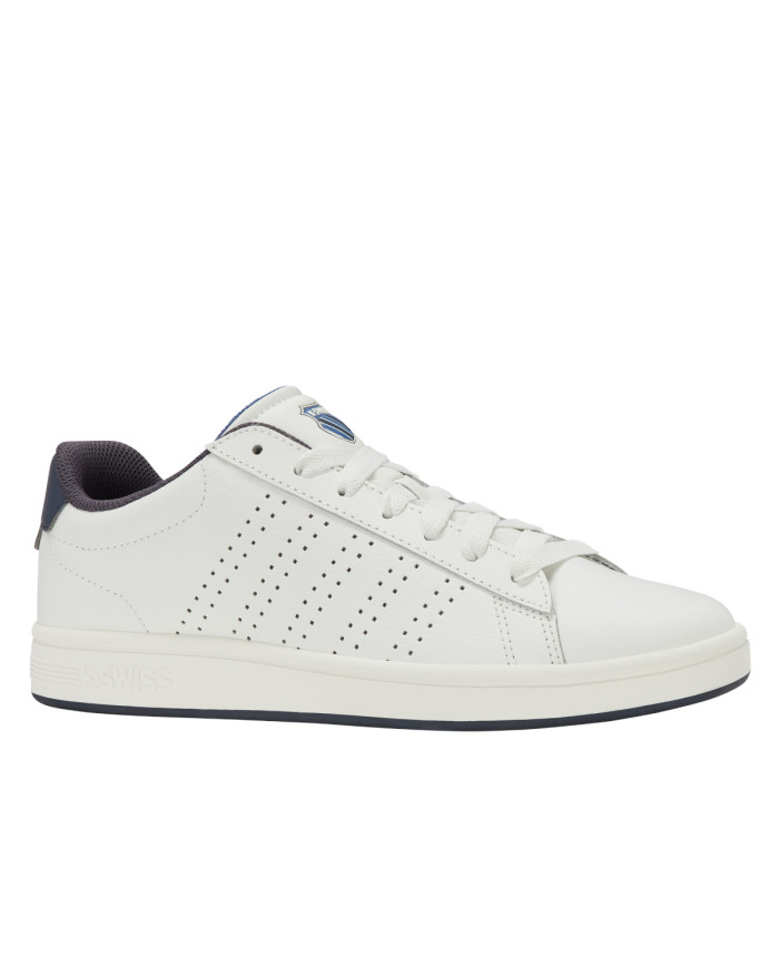 Buty męskie K-Swiss COURT BASE II 04411-124-M Białe - Sklep online Mastersport