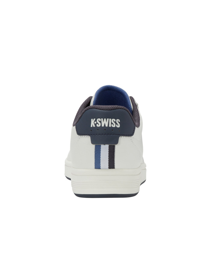 Buty męskie K-Swiss COURT BASE II 04411-124-M Białe - Sklep online Mastersport
