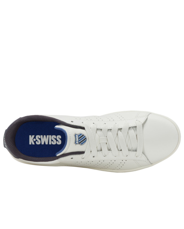 Buty męskie K-Swiss COURT BASE II 04411-124-M Białe - Sklep online Mastersport