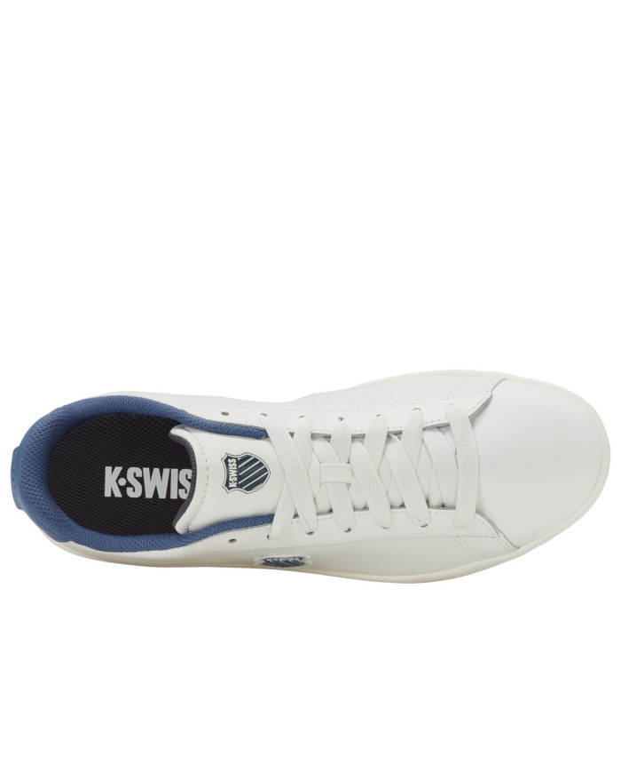 Buty męskie K-Swiss COURT SHIELD II 04412-124-M Białe - Sklep online Mastersport
