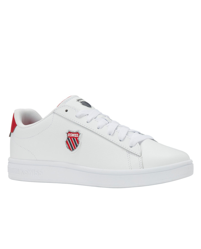 Buty męskie K-Swiss COURT SHIELD II 04412-128-M Białe - Sklep online Mastersport