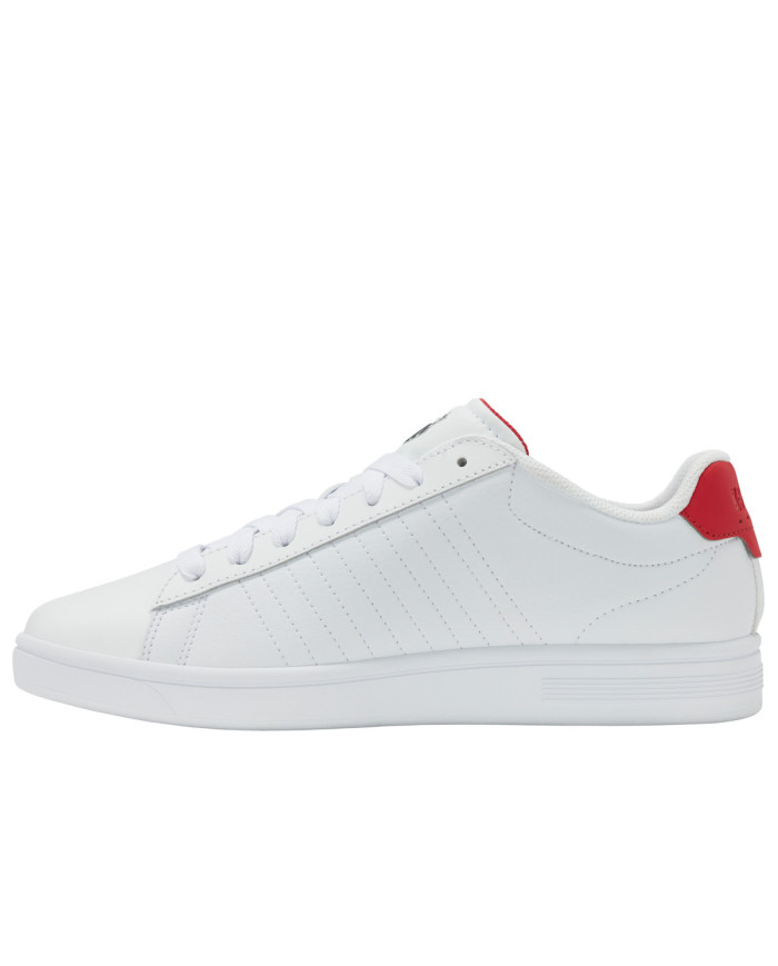 Buty męskie K-Swiss COURT SHIELD II 04412-128-M Białe - Sklep online Mastersport
