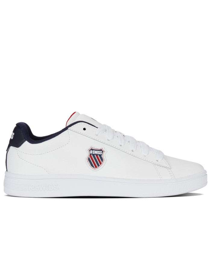 Buty męskie K-Swiss COURT SHIELD II 04412-983-M Białe - Sklep online Mastersport