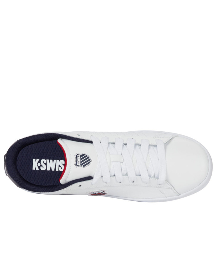 Buty męskie K-Swiss COURT SHIELD II 04412-983-M Białe - Sklep online Mastersport