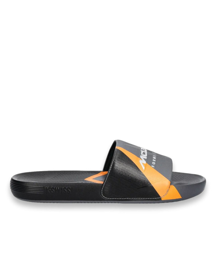 Klapki męskie K-Swiss SLIDE SNDLX MCLAREN II 04422-090-M Czarne - Sklep online Mastersport