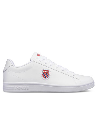 Buty męskie K-Swiss COURT SHIELD 06599-113-M Białe - Sklep online Mastersport