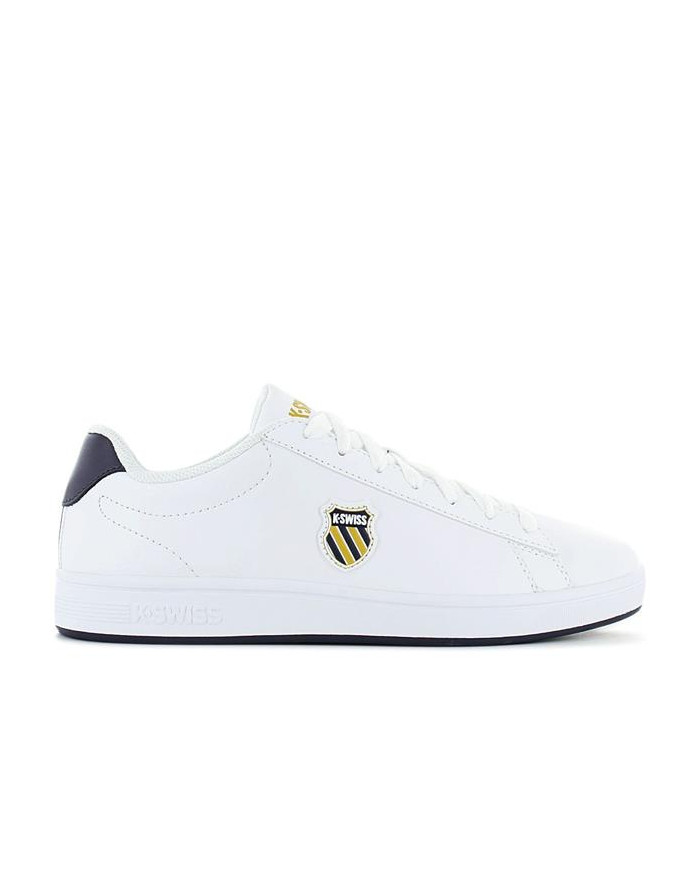 Buty męskie K-Swiss COURT SHIELD 06599-856-M Białe - Sklep online Mastersport