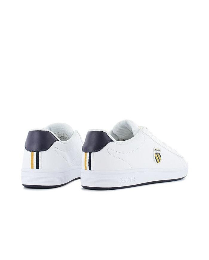 Buty męskie K-Swiss COURT SHIELD 06599-856-M Białe - Sklep online Mastersport