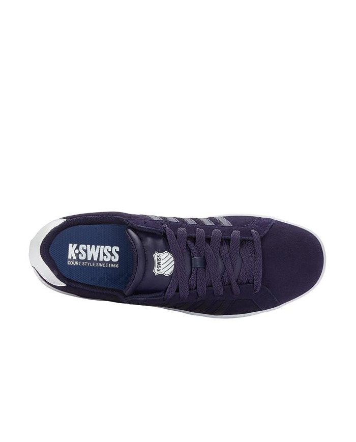 Buty męskie K-Swiss COURT TIEBREAK SDE 07012-401-M Niebieskie - Sklep online Mastersport