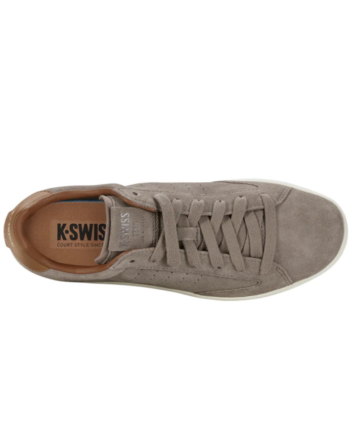 Buty męskie K-Swiss LOZAN KLUB SDE 07262-241-M Brązowe - Sklep online Mastersport