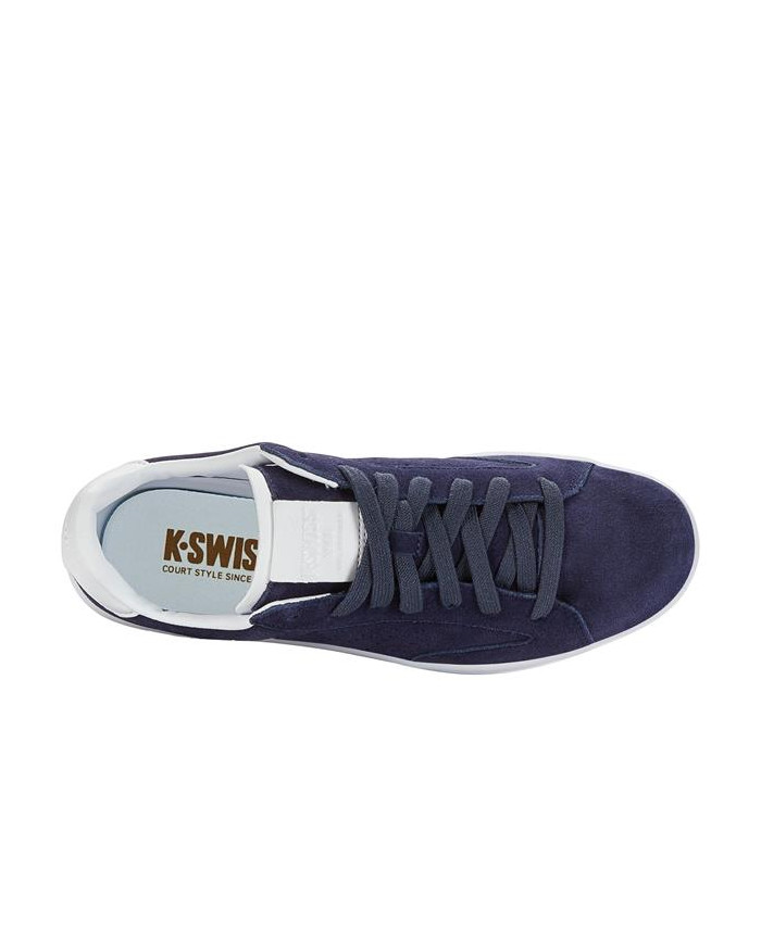 Buty męskie K-Swiss LOZAN 07262-443-M Niebieskie - Sklep online Mastersport