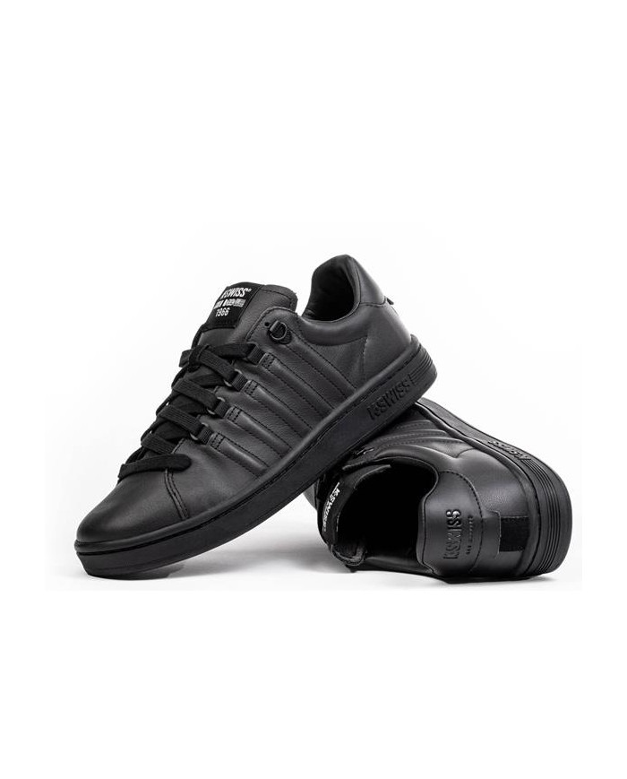 Buty męskie K-Swiss LOZAN II 07943-904-M Czarne - Sklep online Mastersport
