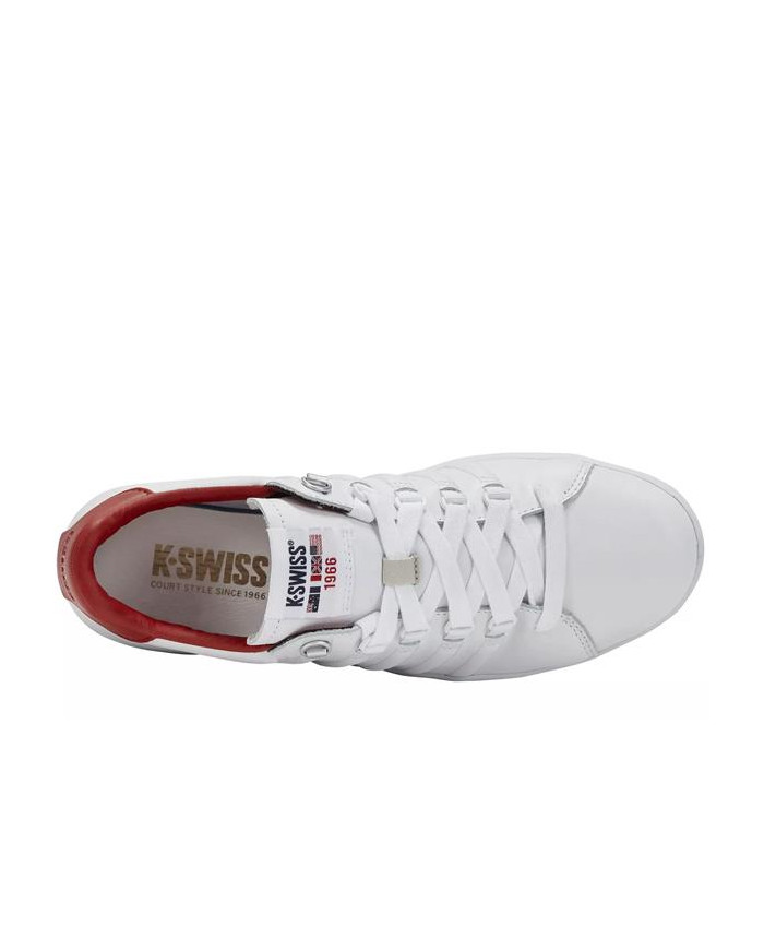 Buty męskie K-Swiss LOZAN II 07943-998-M Białe - Sklep online Mastersport