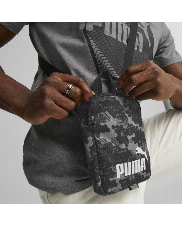 Torba Puma PHASE AOP PORTABLE 07954410 Czarna - Sklep online Mastersport