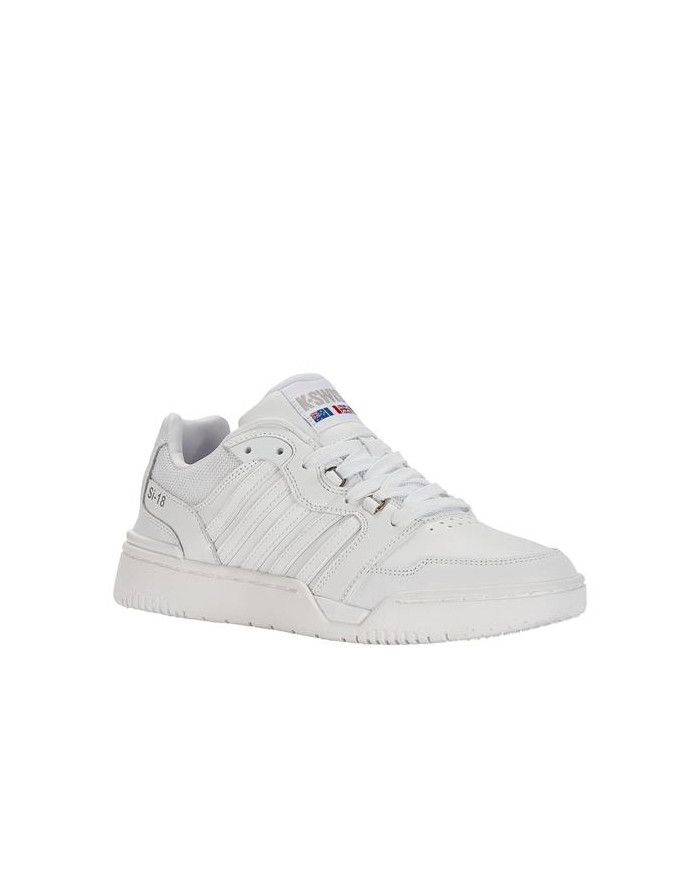 Buty męskie K-Swiss SI-18 RIVAL 08531-101-M Białe - Sklep online Mastersport