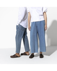 Klapki damskie Birkenstock BOSTON LEOI NARROW 0860133 Brązowe - Sklep online Mastersport