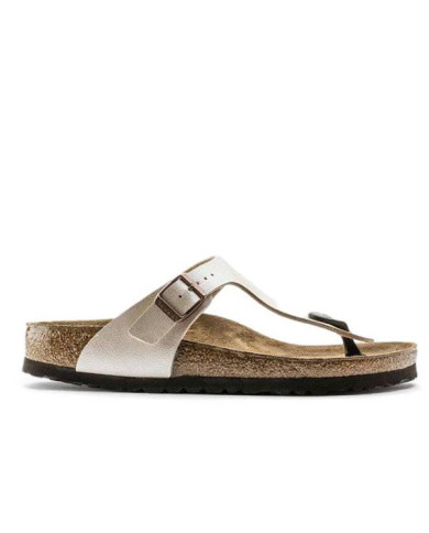 Klapki damskie Birkenstock GIZEH BF NARROW 0943873 Beżowe - Sklep online Mastersport