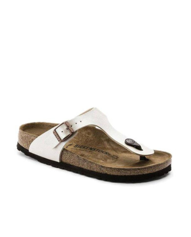 Klapki damskie Birkenstock GIZEH BF NARROW 0943873 Beżowe - Sklep online Mastersport