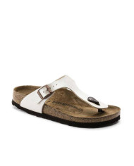 Klapki damskie Birkenstock GIZEH BF NARROW 0943873 Beżowe - Sklep online Mastersport