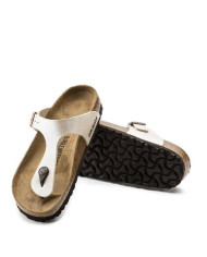 Klapki damskie Birkenstock GIZEH BF NARROW 0943873 Beżowe - Sklep online Mastersport