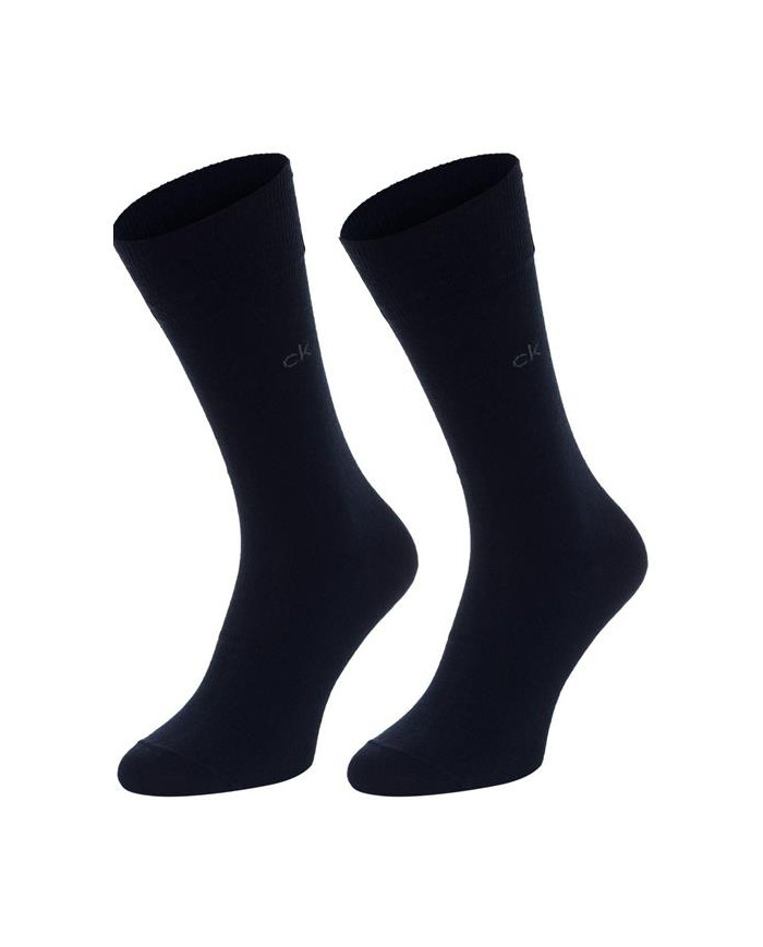 Skarpetki męskie Calvin Klein CK MEN SOCK 2P 100001876004 Niebieskie - Sklep online Mastersport