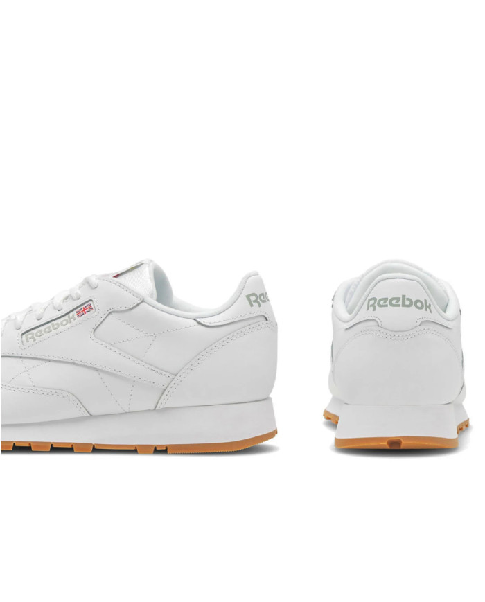 Buty męskie Reebok CLASSIC LEATHER 100008491 Białe - Sklep online Mastersport