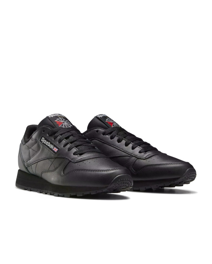 Buty męskie Reebok CLASSIC LEATHER 100008494 Czarne - Sklep online Mastersport