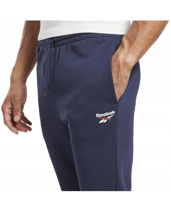 Spodnie męskie Reebok IDENTITY SMALL LOGO FT JOGGER 100049529 Niebieskie - Sklep online Mastersport