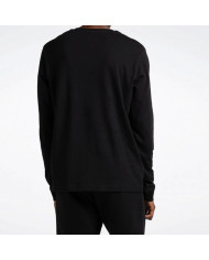 Koszulka męska Reebok IDENTITY SMALL LOGO LS TEE 100070399 Czarna - Sklep online Mastersport