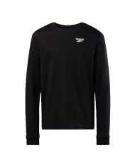 Koszulka męska Reebok IDENTITY SMALL LOGO LS TEE 100070399 Czarna - Sklep online Mastersport