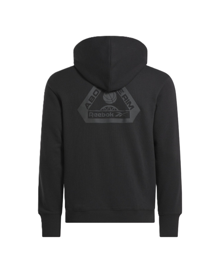 Bluza męska Reebok ATR HOOPWEAR HOODIE 100075817 Czarna - Sklep online Mastersport