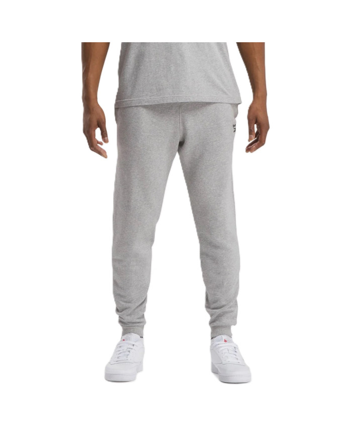 Spodnie męskie Reebok IDENTITY SMALL LOGO FLEECE JOGGER 100202848 Szare - Sklep online Mastersport