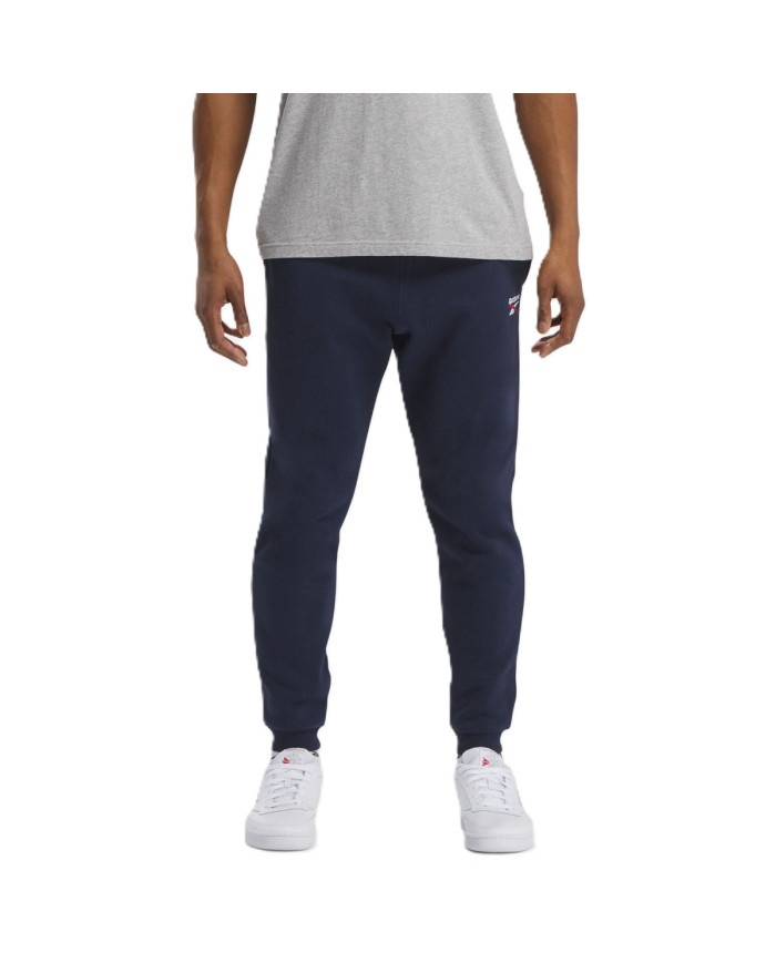 Spodnie męskie Reebok IDENTITY SMALL LOGO FLEECE JOGGER 100202851 Niebieskie - Sklep online Mastersport